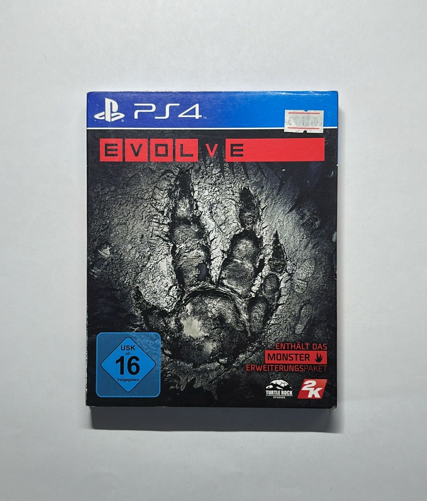 Evolve mit Pappschuber - PS4