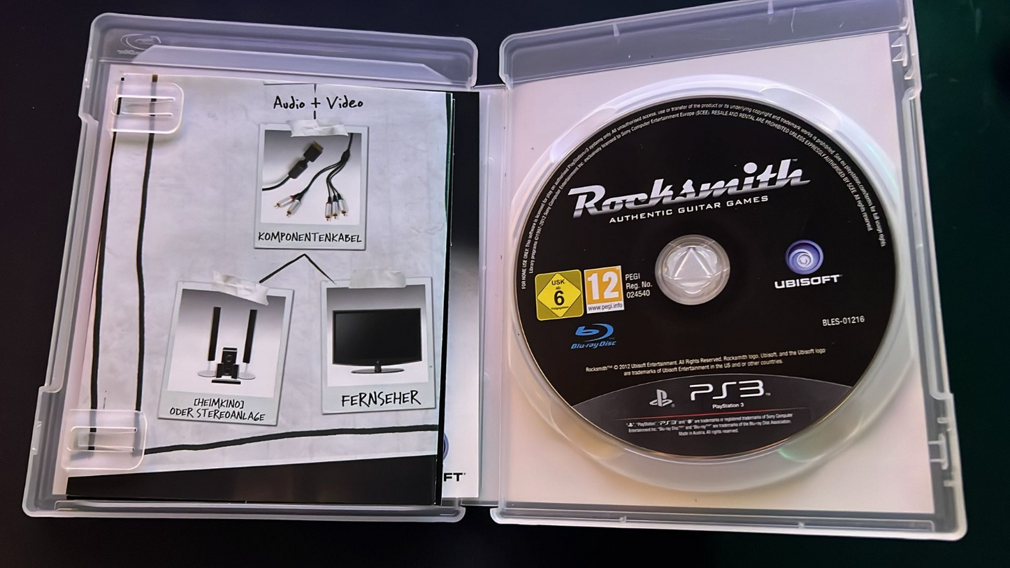 Rocksmith | PS3 | Inkl. Anleitung