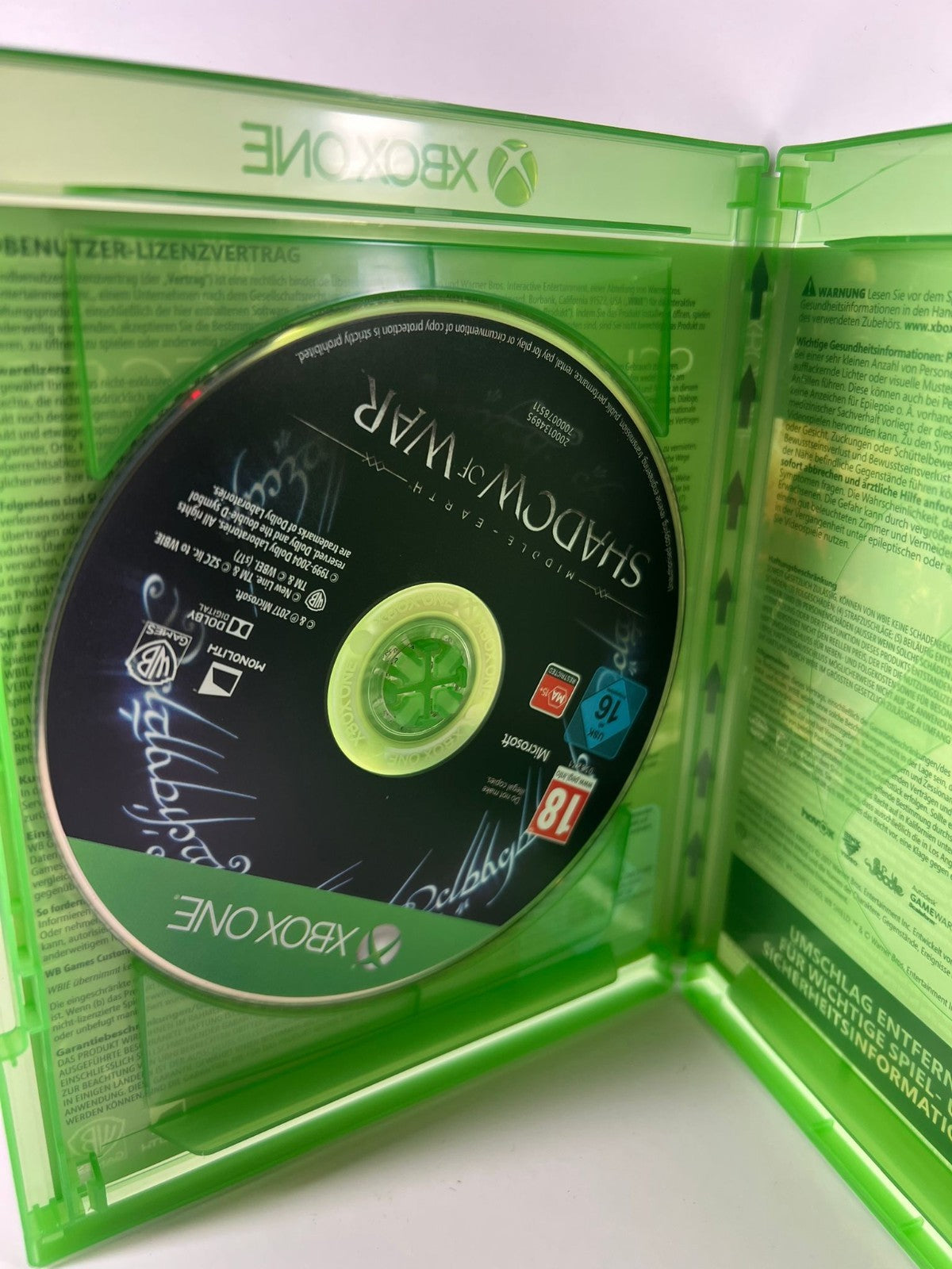 Mittelerde Schatten des Krieges - Xbox One