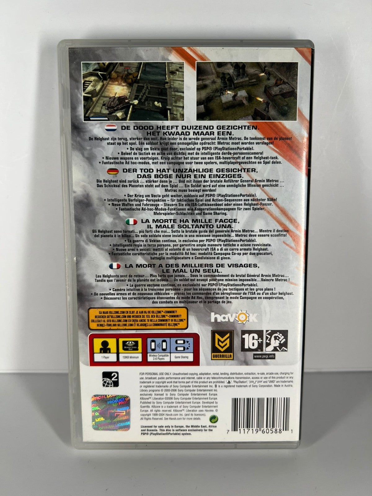 Killzone Liberation - PSP