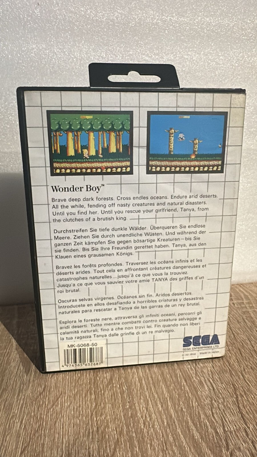 Wonderboy The Mega Cartridge | SMS | Inkl. OVP