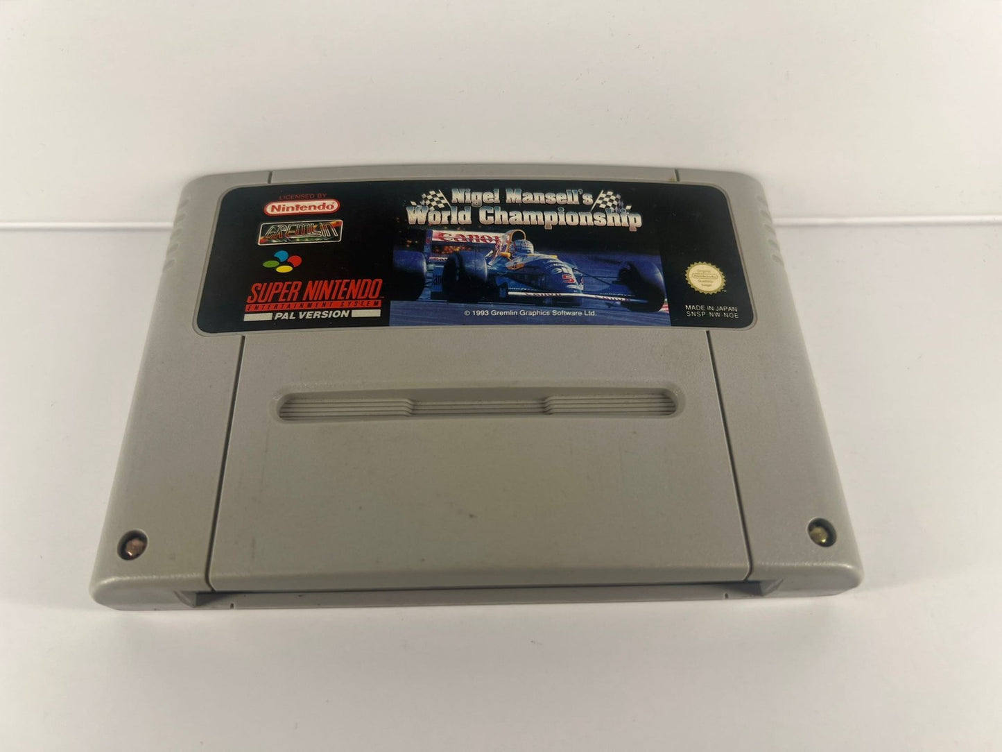 Nigel Mansells World Championship - SNES