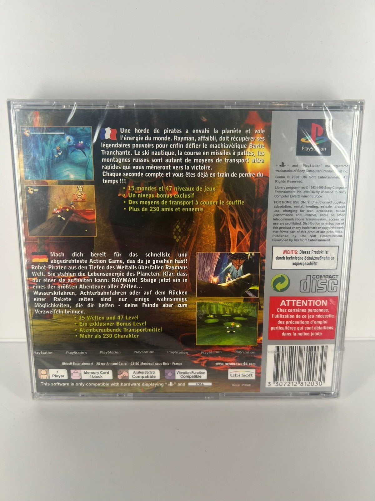 Rayman 2 The Great Escape - PS1 NEU