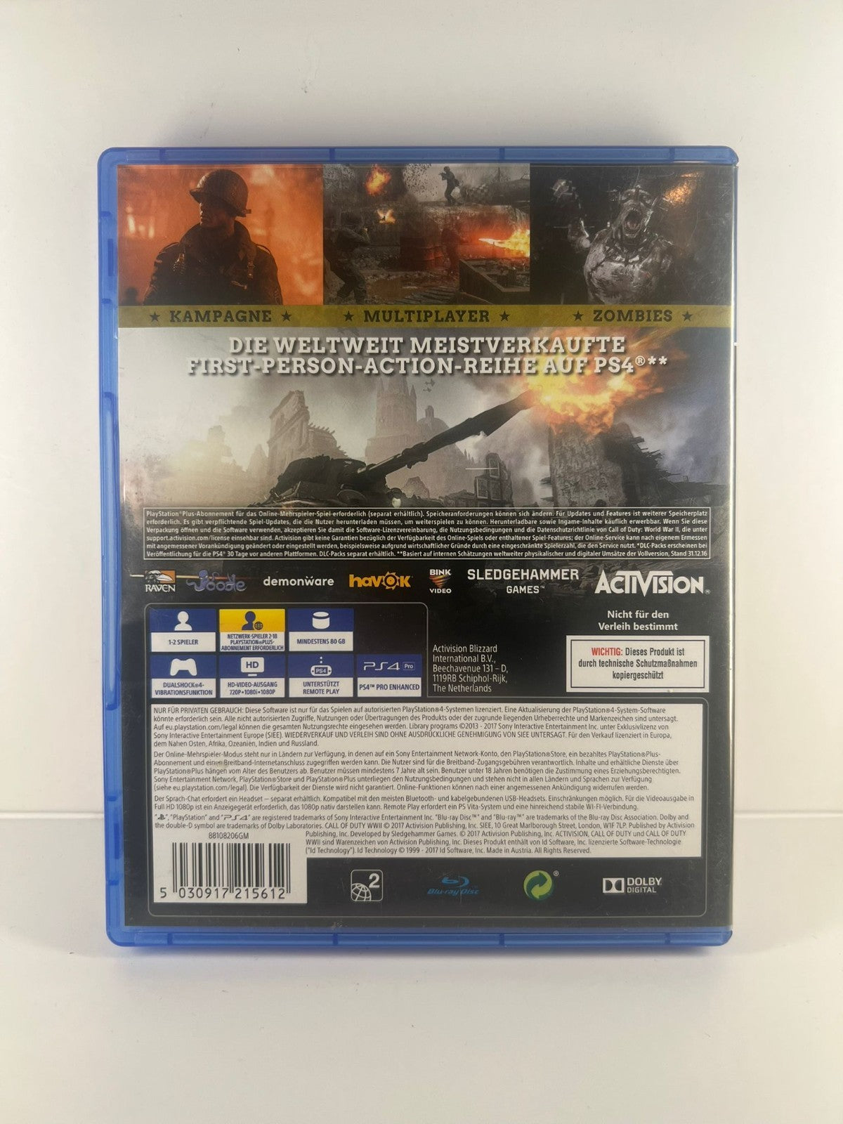 Call of Duty WWII - PS4
