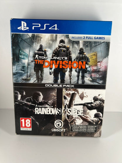 Tom Clanys Rainbow Six Siege + The Division Double Pack - PS4