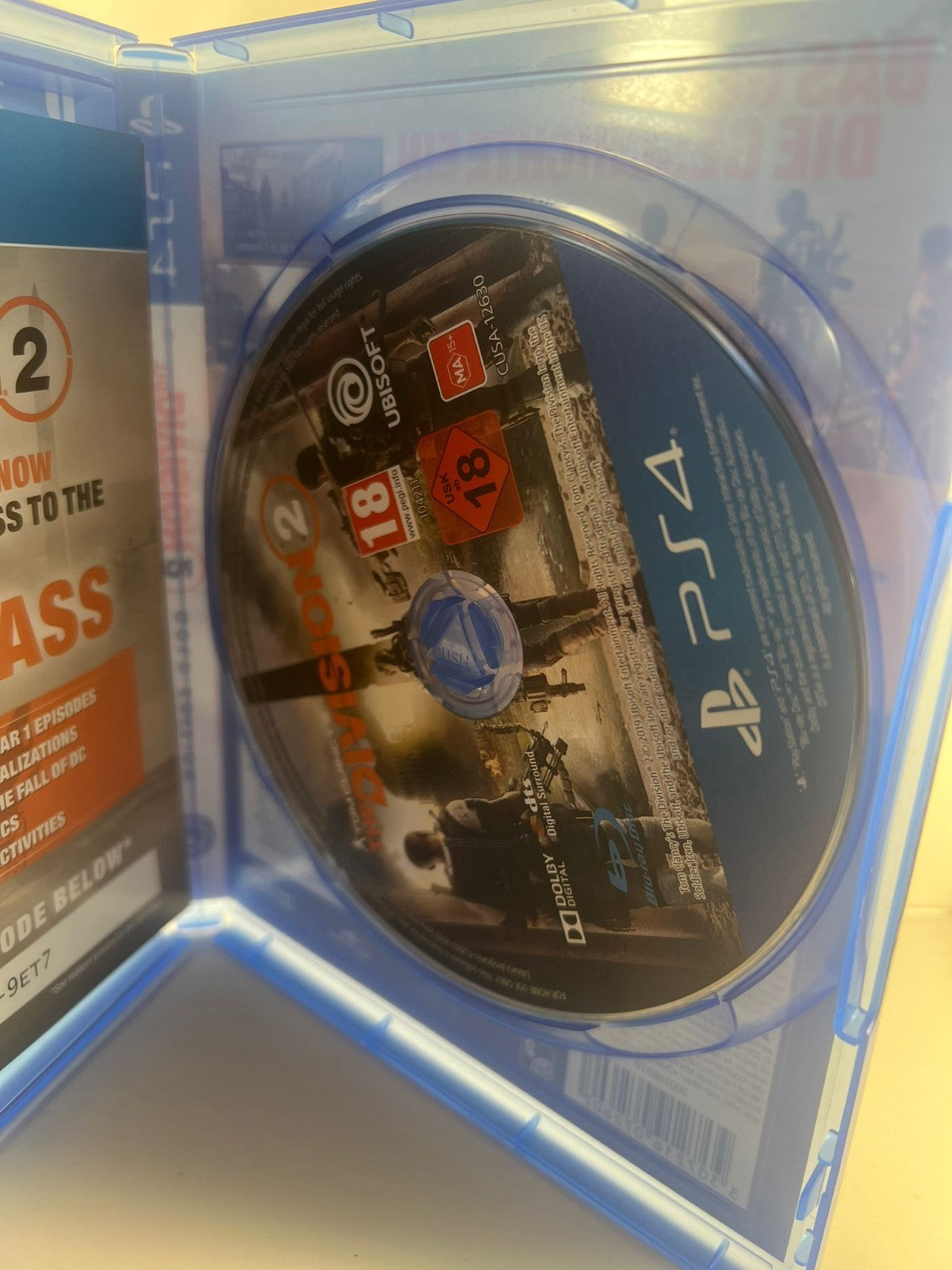 Tom Clancys The Division 2 Gold Edition - PS4 - Sehr Guter Zustand OHNE DLC