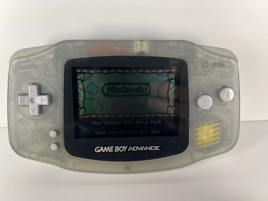 Gameboy Advance Konsole Transparent TOP Zustand