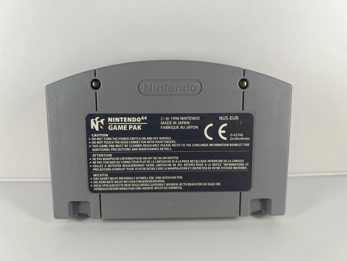 International Superstar Soccer 64 - N64