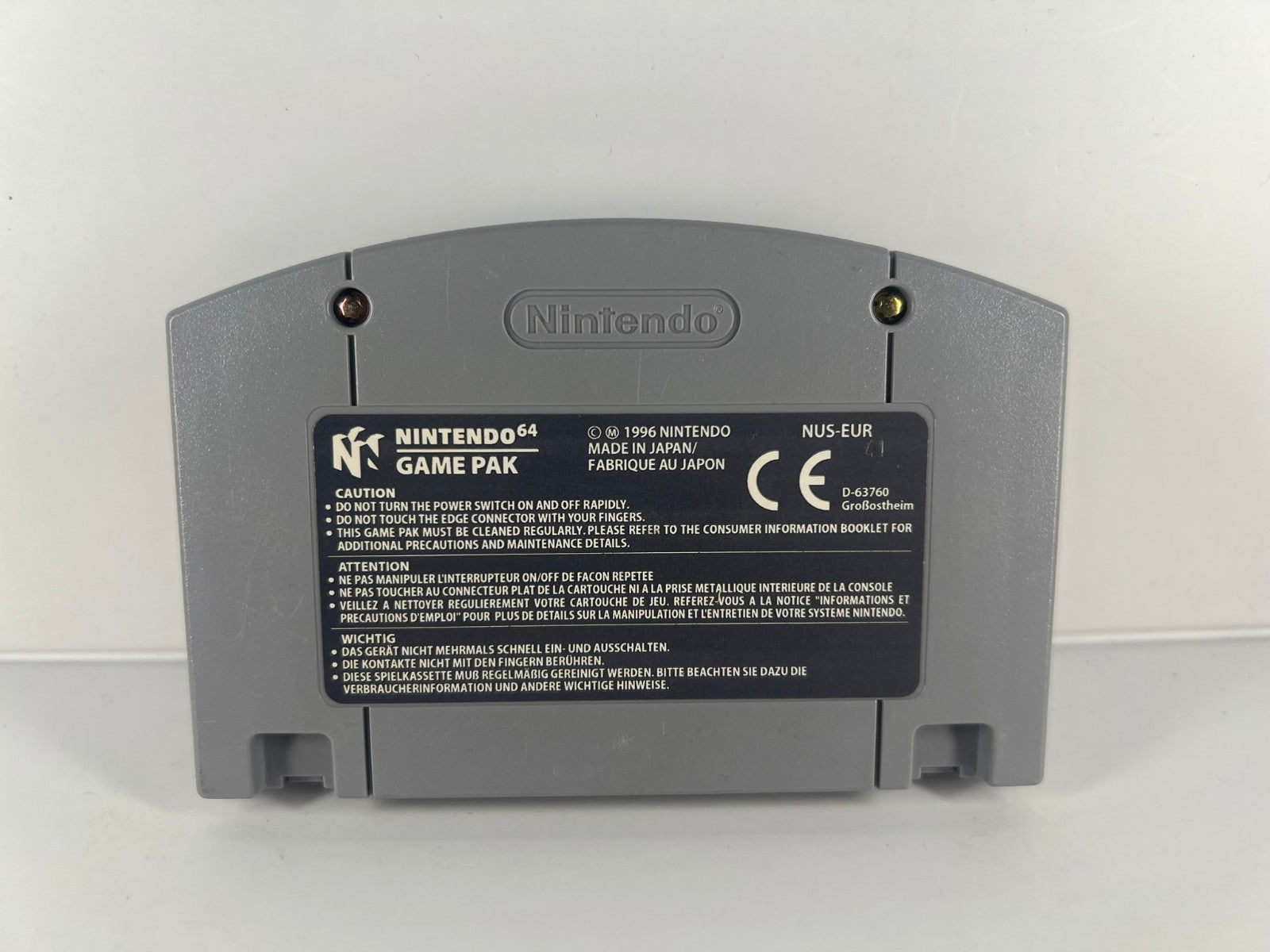 International Superstar Soccer 64 - N64