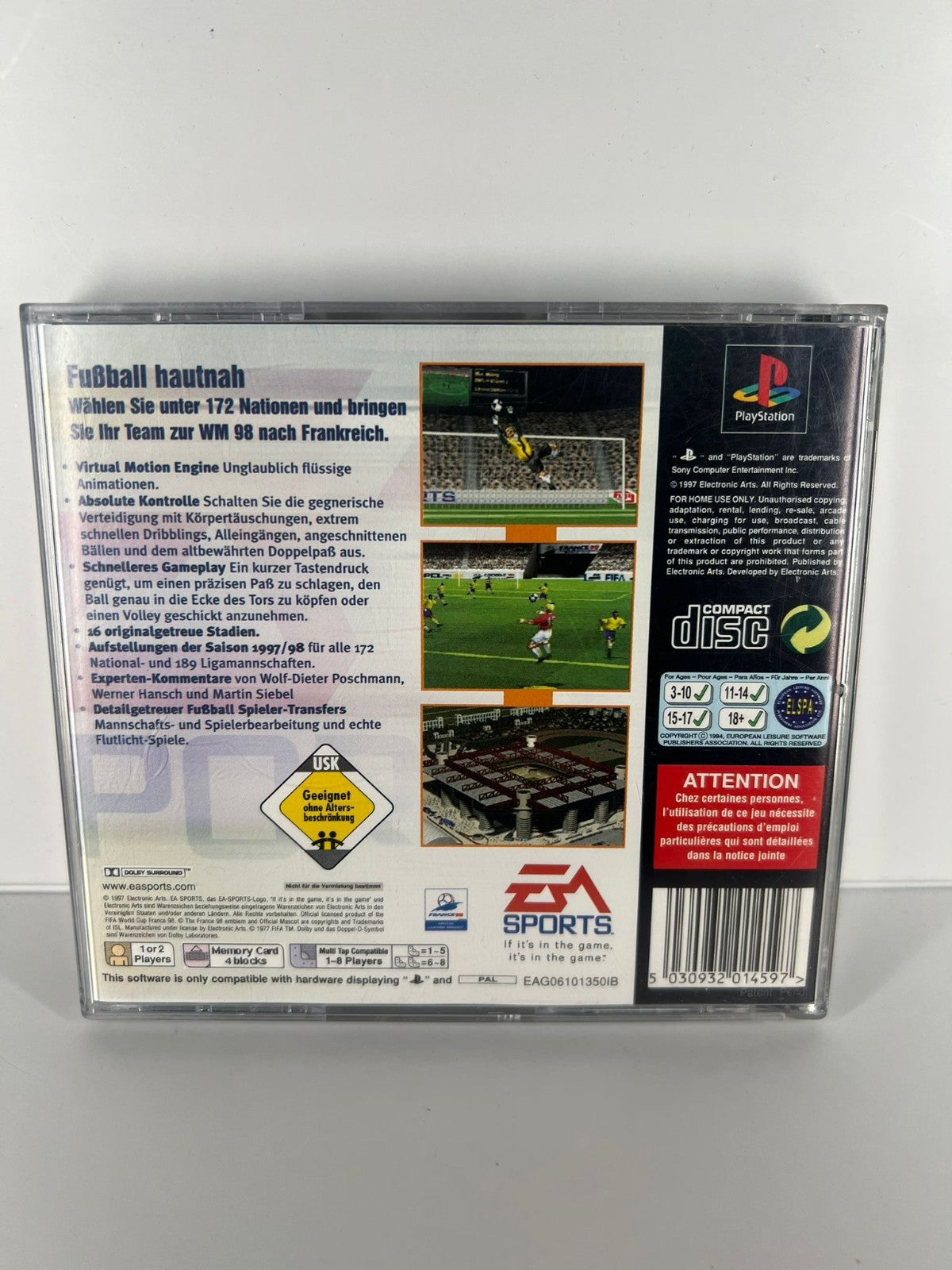 Fifa 98 - PS1