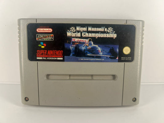 Nigel Mansells World Championship - SNES