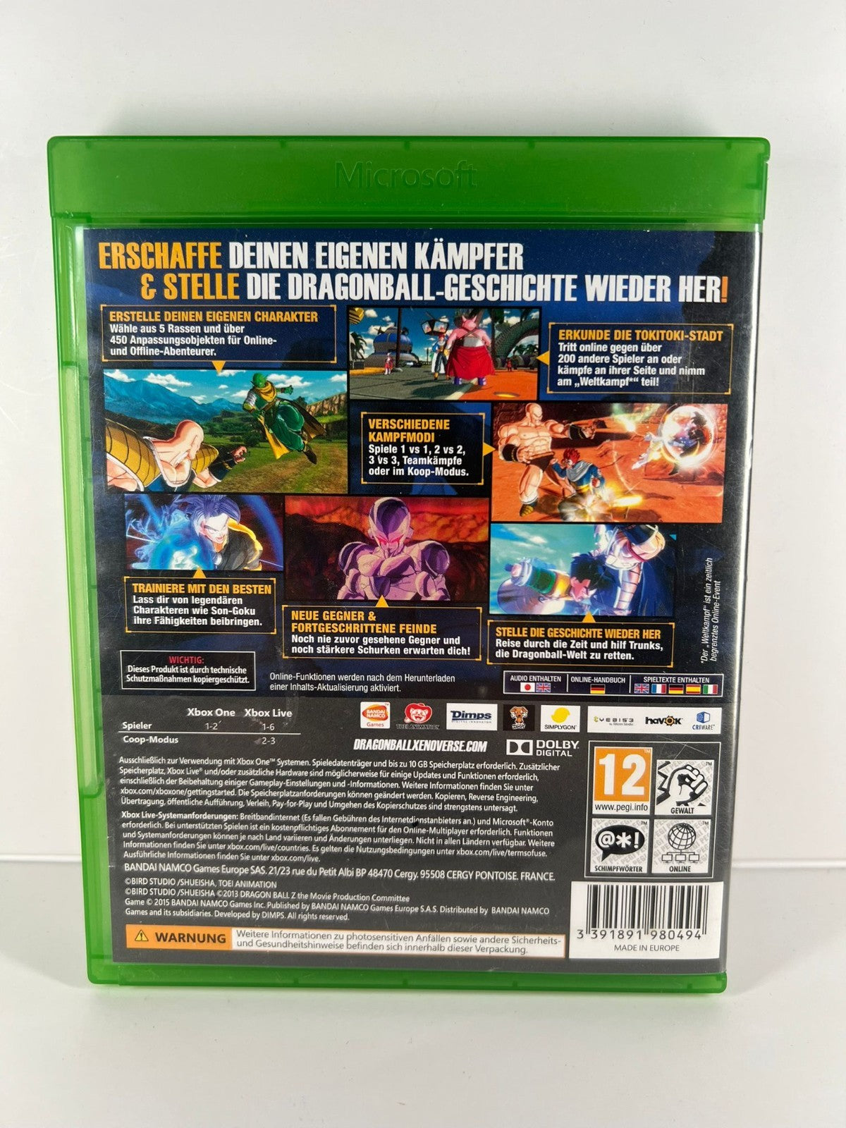 Dragonball Xenoverse XV - Xbox One