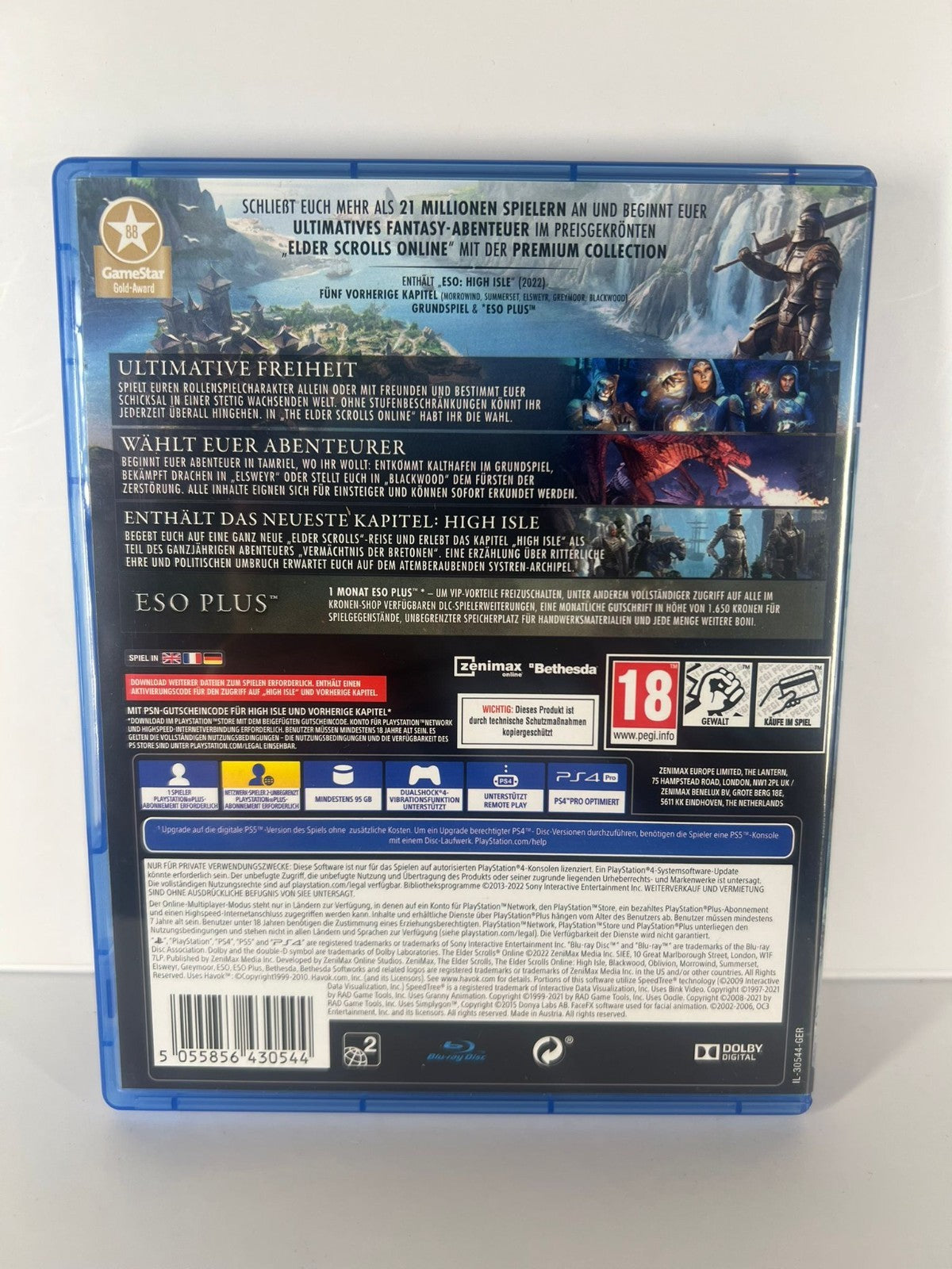 The Elder Scrolls Online Premium Collection - PS4