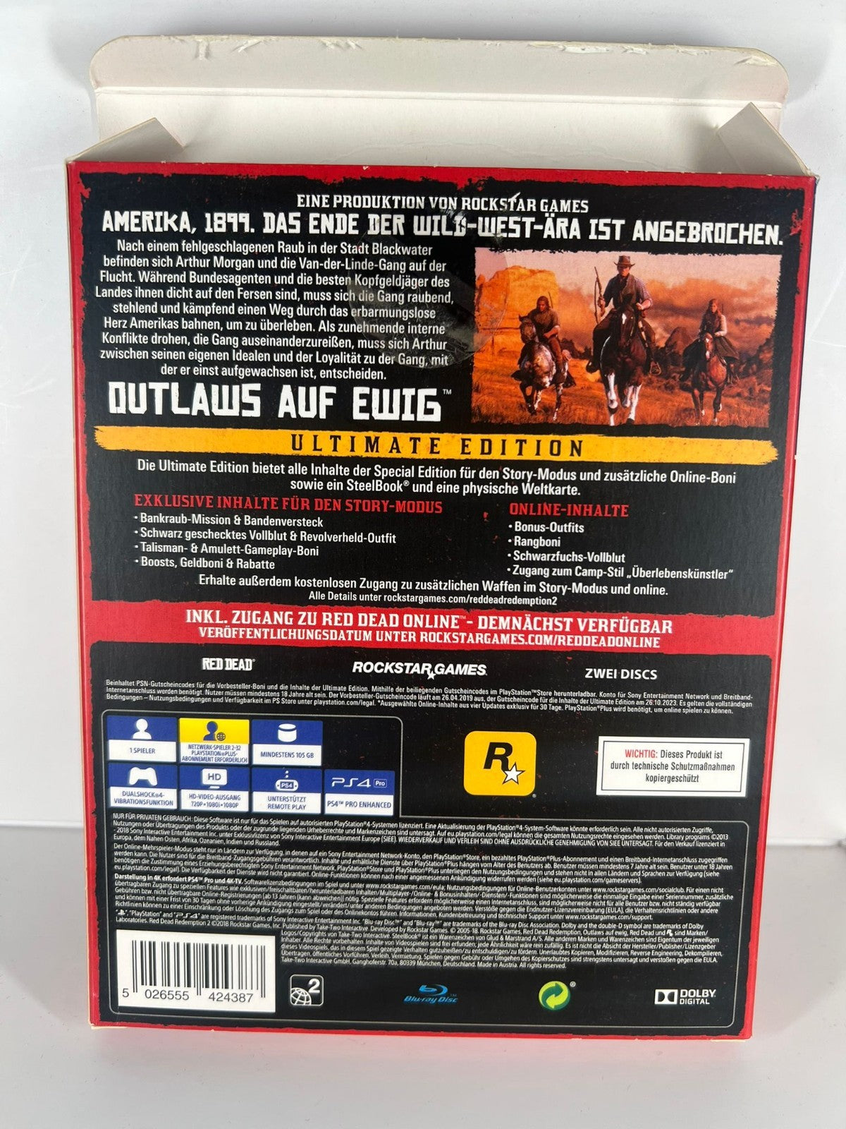 Red Dead Redemption 2 Ultimate Edition - PS4