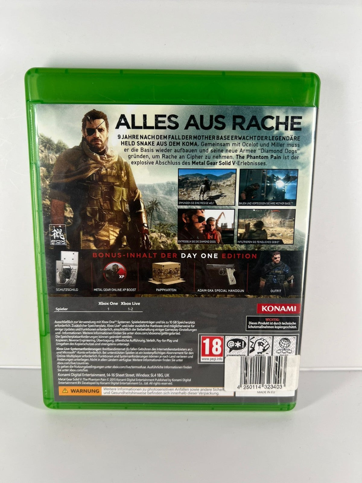 Metal Gear Solid 5 The Phantom Pain - Xbox One