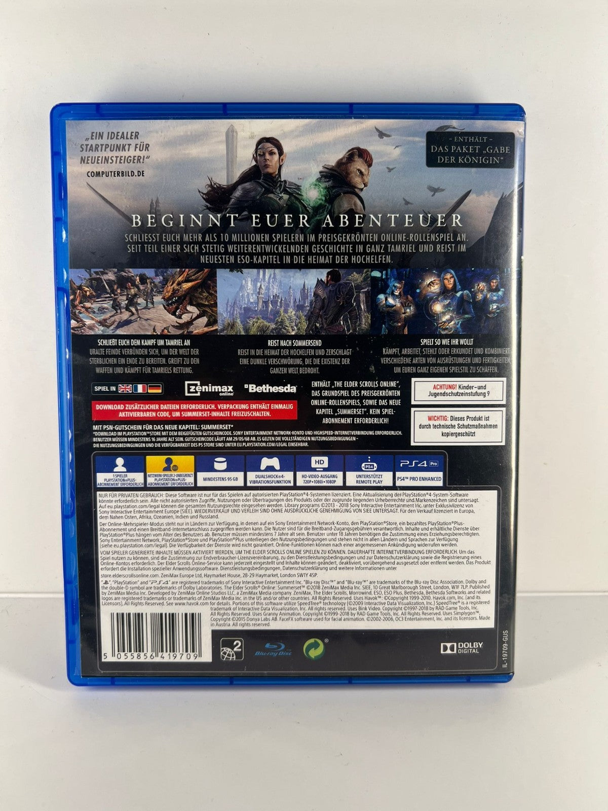 The Elder Scrolls Summerset - PS4