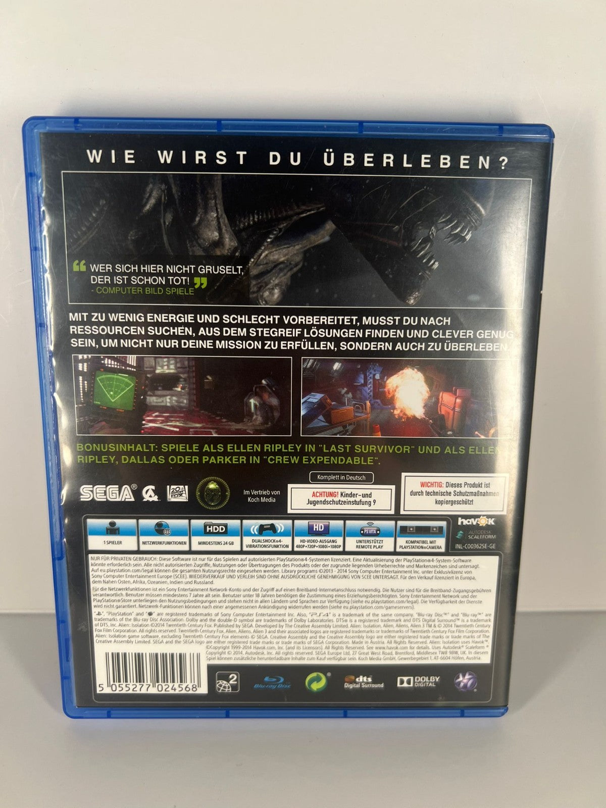 Alien Isolation Ripley Edition - PS4