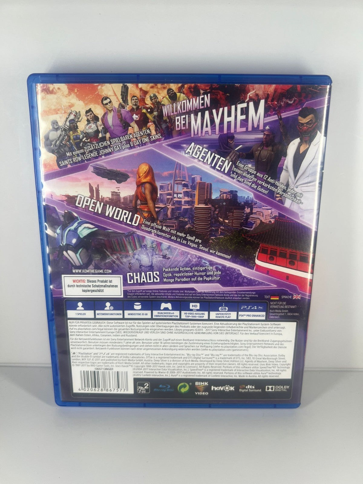 Agents Mayhem - PS4