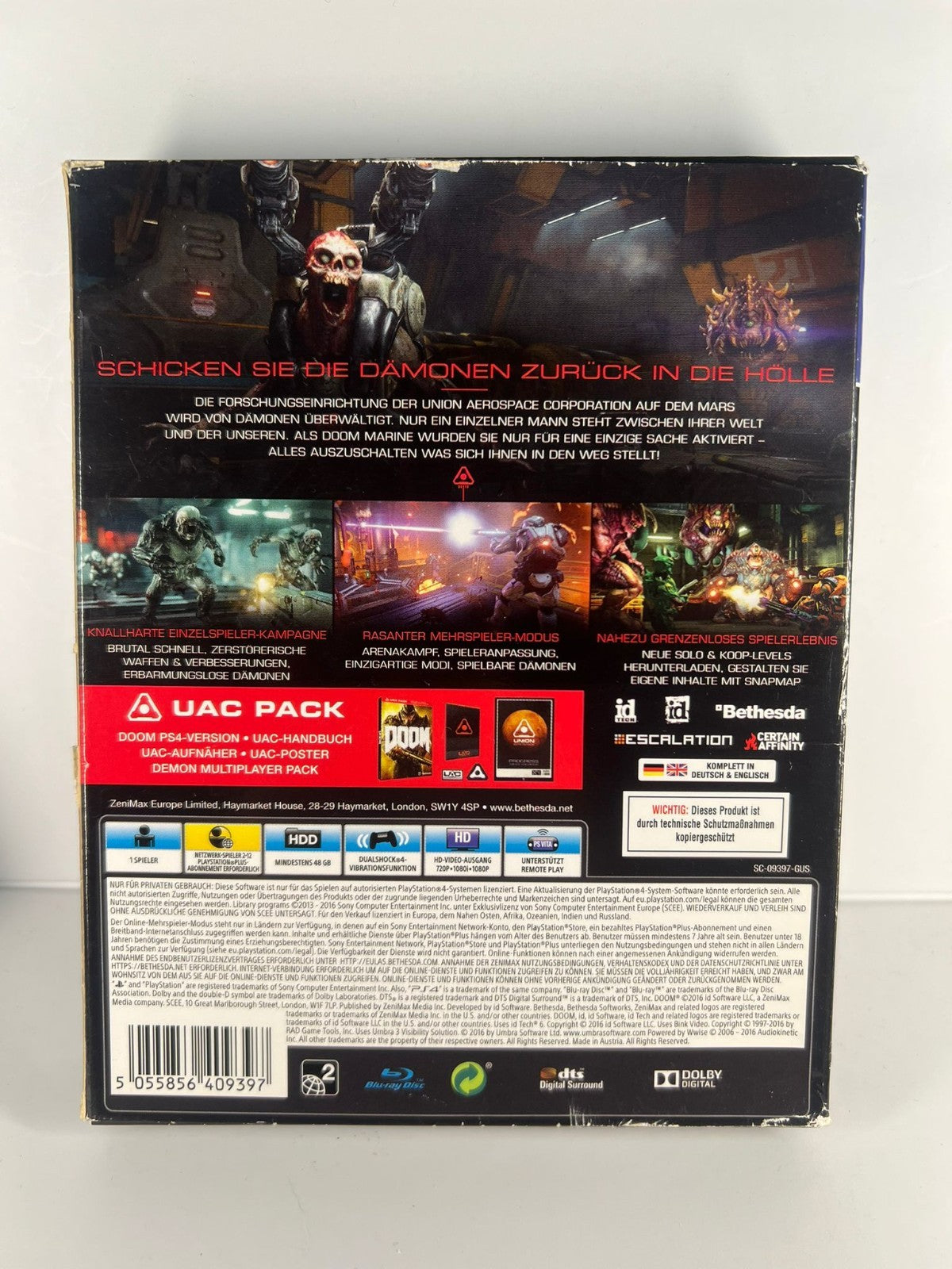 Doom UAC Pack - PS4