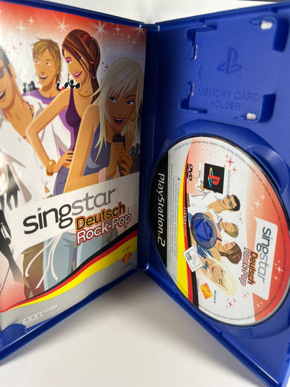 Singstar Deutsch Rock Pop - PS2
