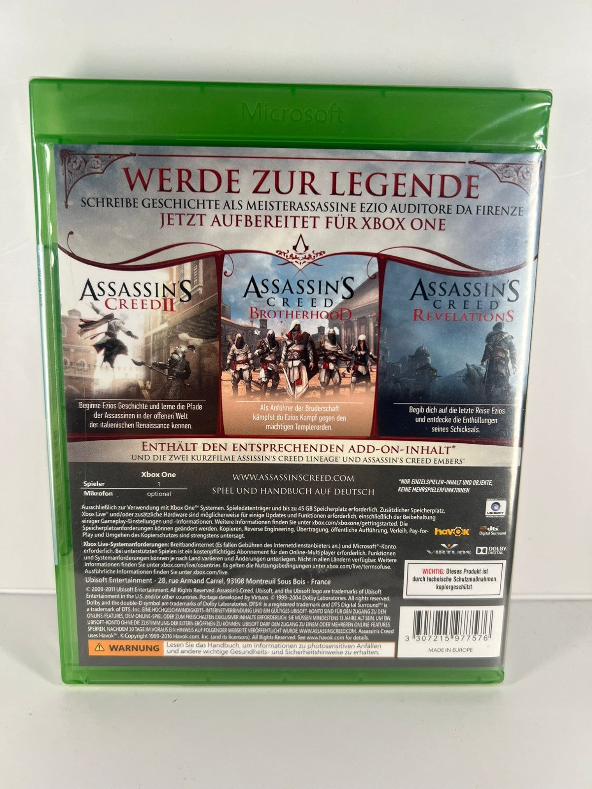 Assassins Creed The Ezio Collection - Xbox One