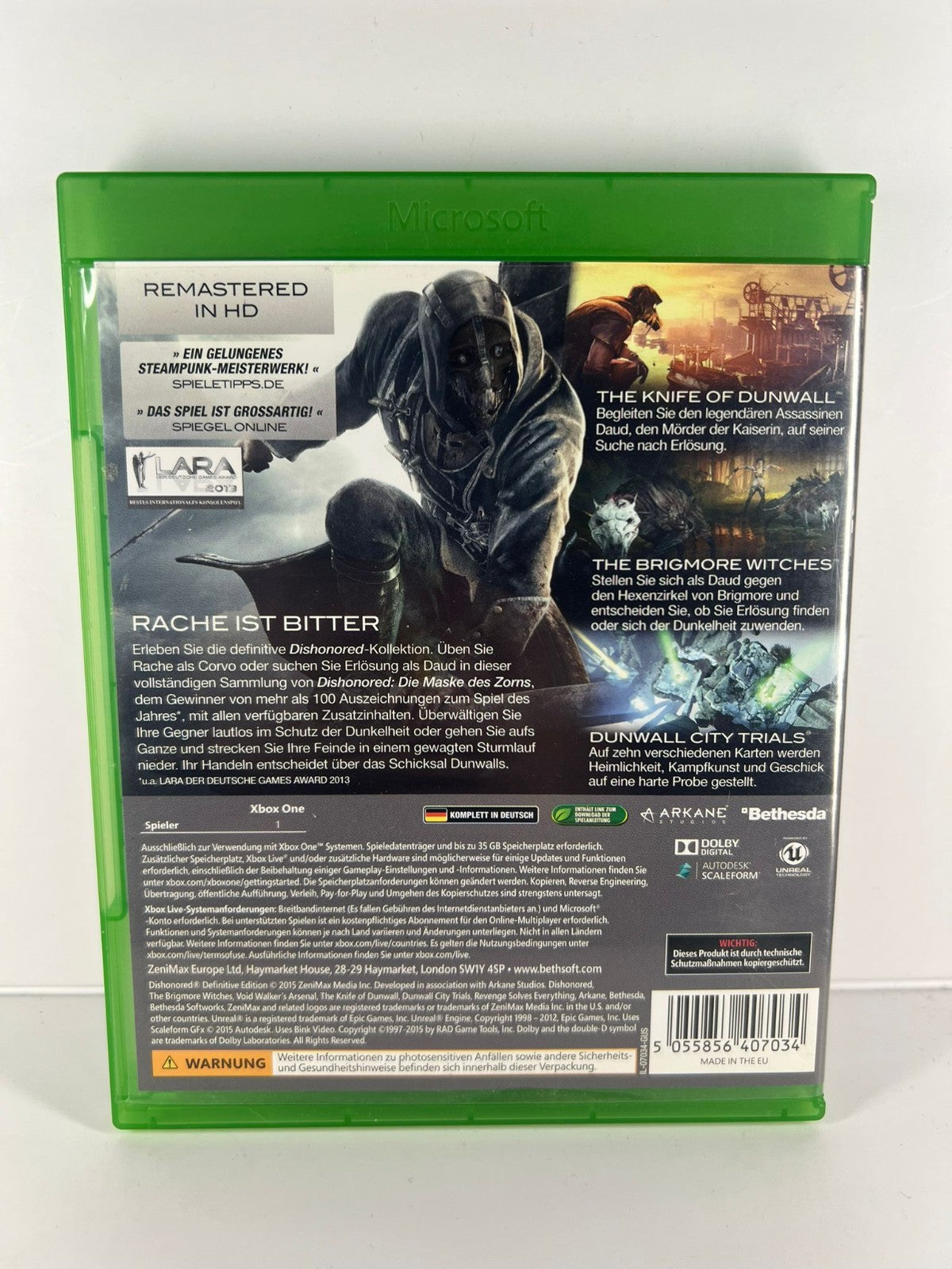 Dishonored Definitive Edition - Xbox One