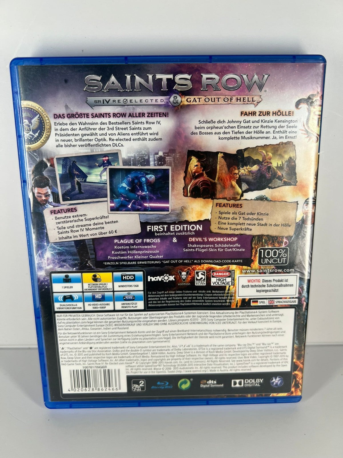 Saints Row 4 Reselected - PS4