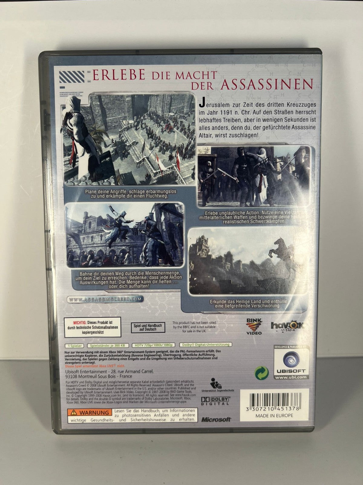 Assassins Creed - xbox 360