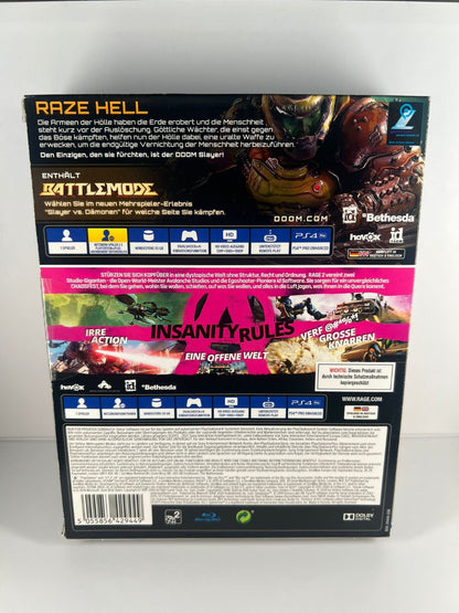 Doom Eternal + Rage 2 Double Pack - PS4
