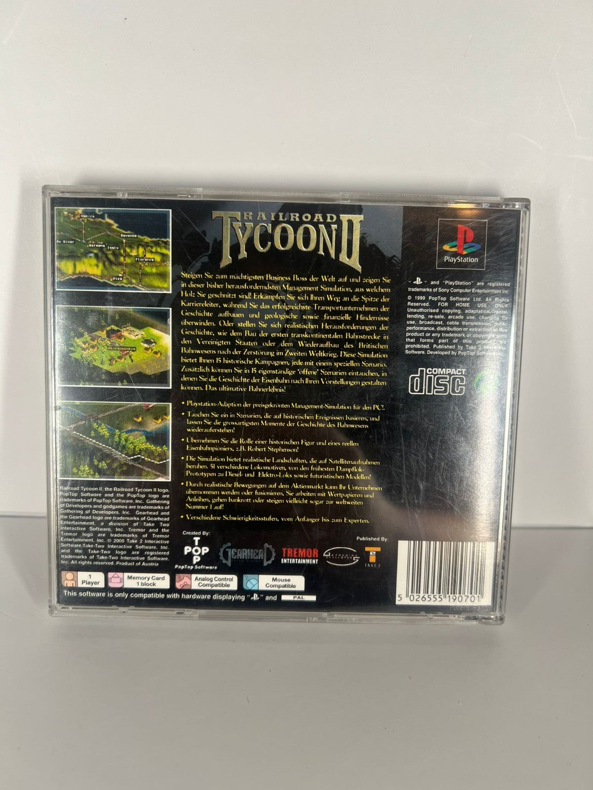 Railroad Tycoon 2 - PS1