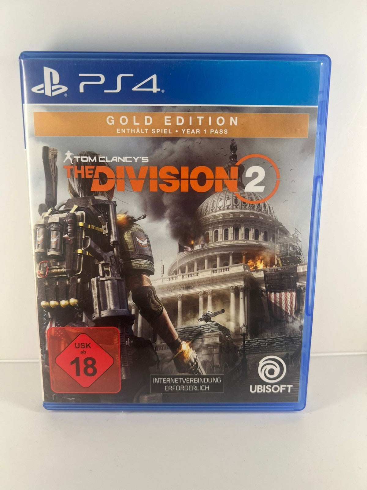 Tom Clancys The Division 2 Gold Edition - PS4 - Sehr Guter Zustand OHNE DLC