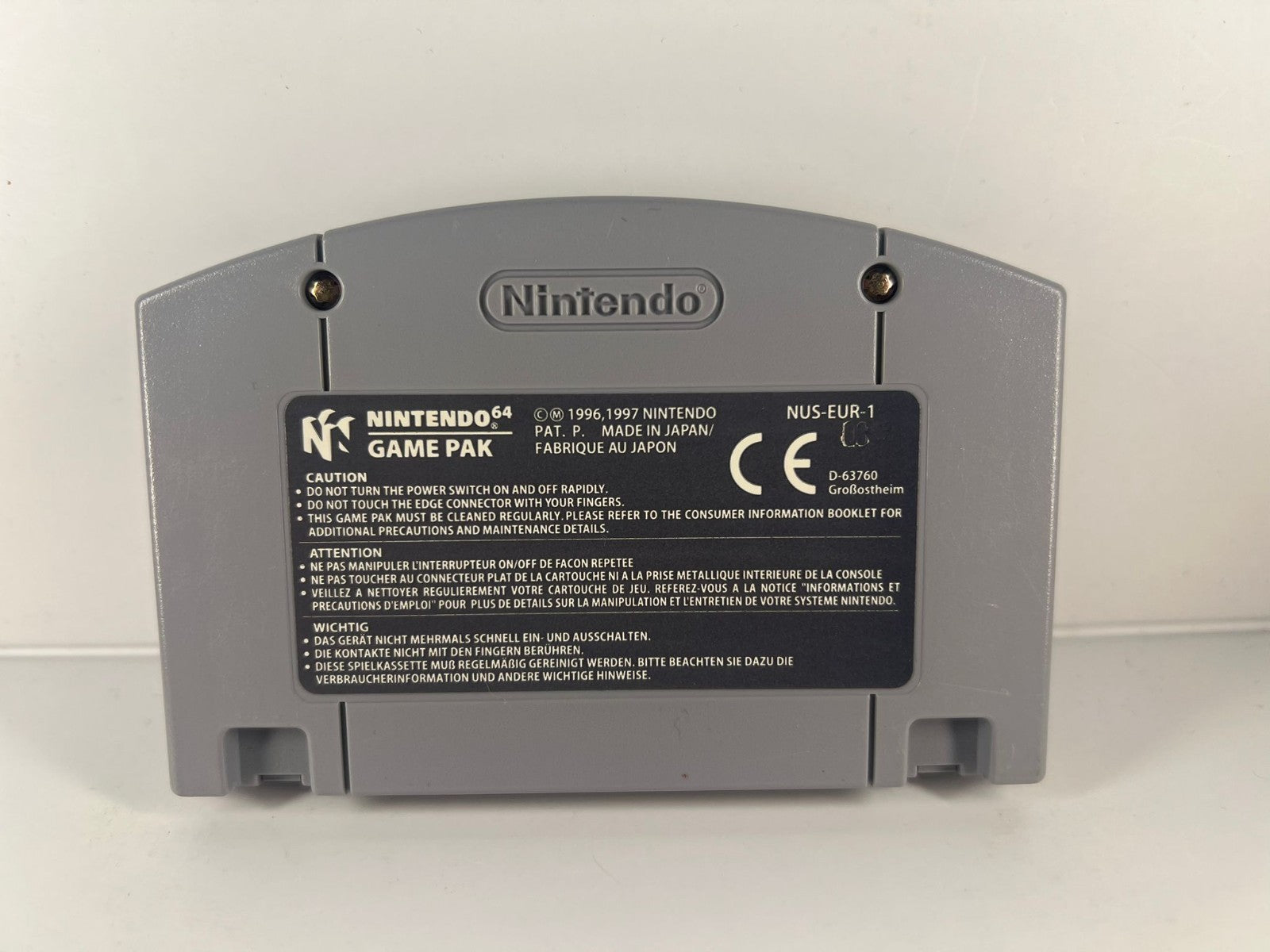 The Legend of Zelda Ocarina of Time - N64