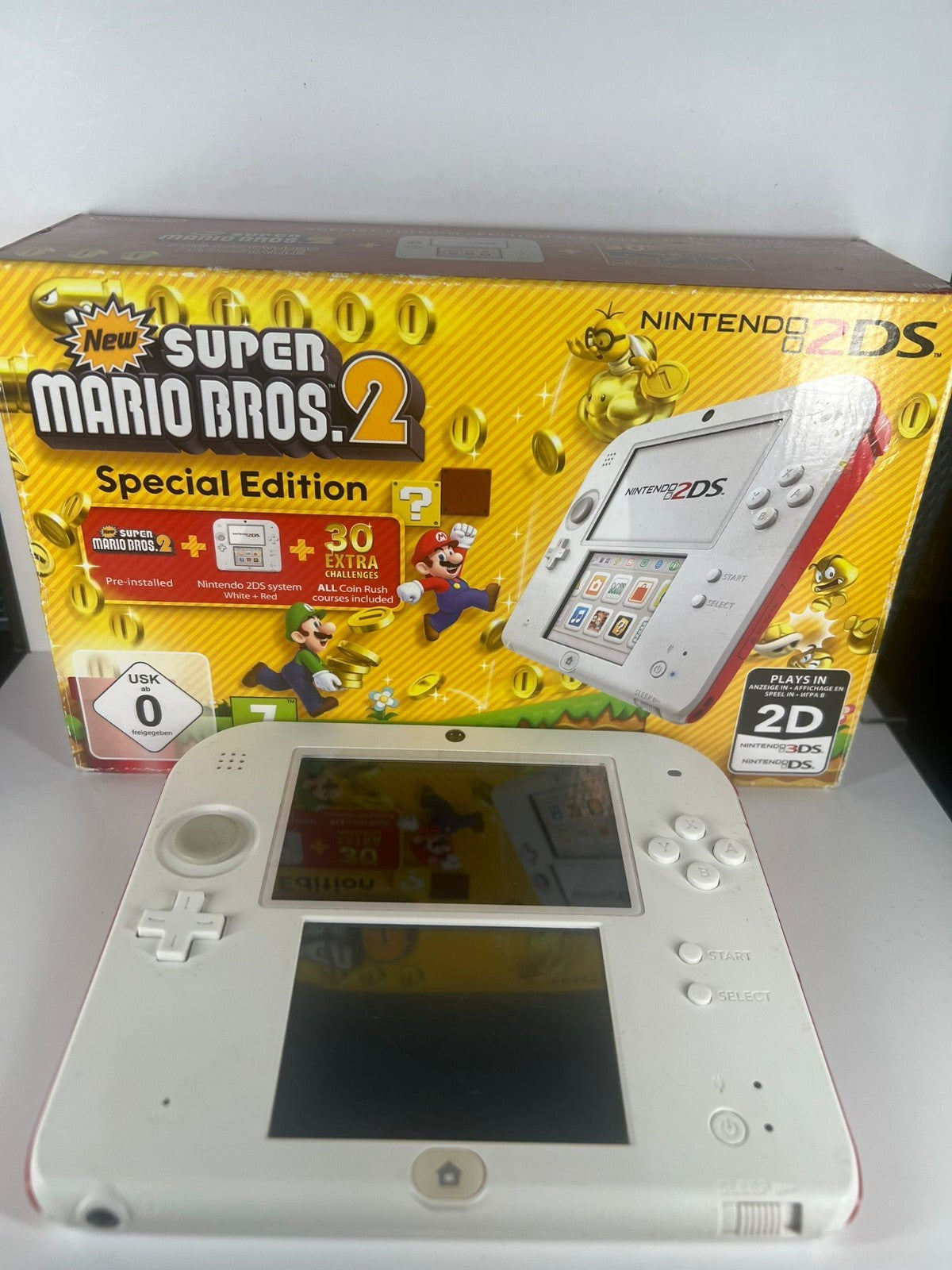 Nintendo 2 DS Konsole Super Mario Bros Edition - Nintendo DS
