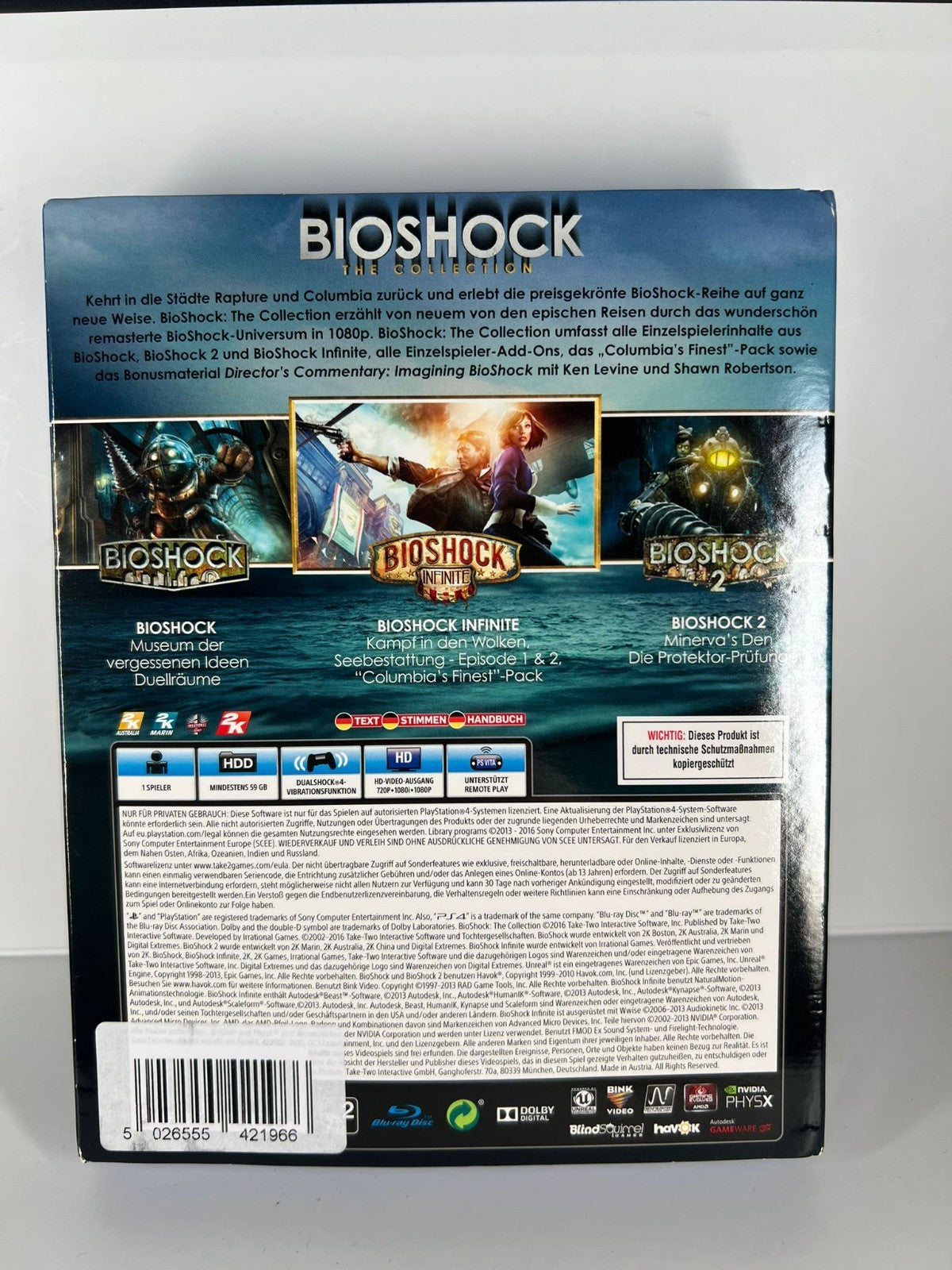 Bioshock the Collection - PS4