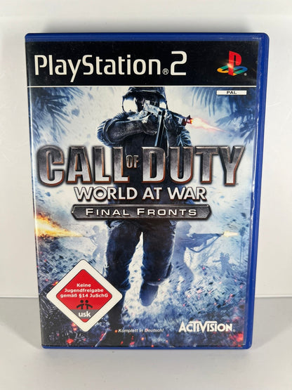 Call of Duty World at War Final Fronts - PS2