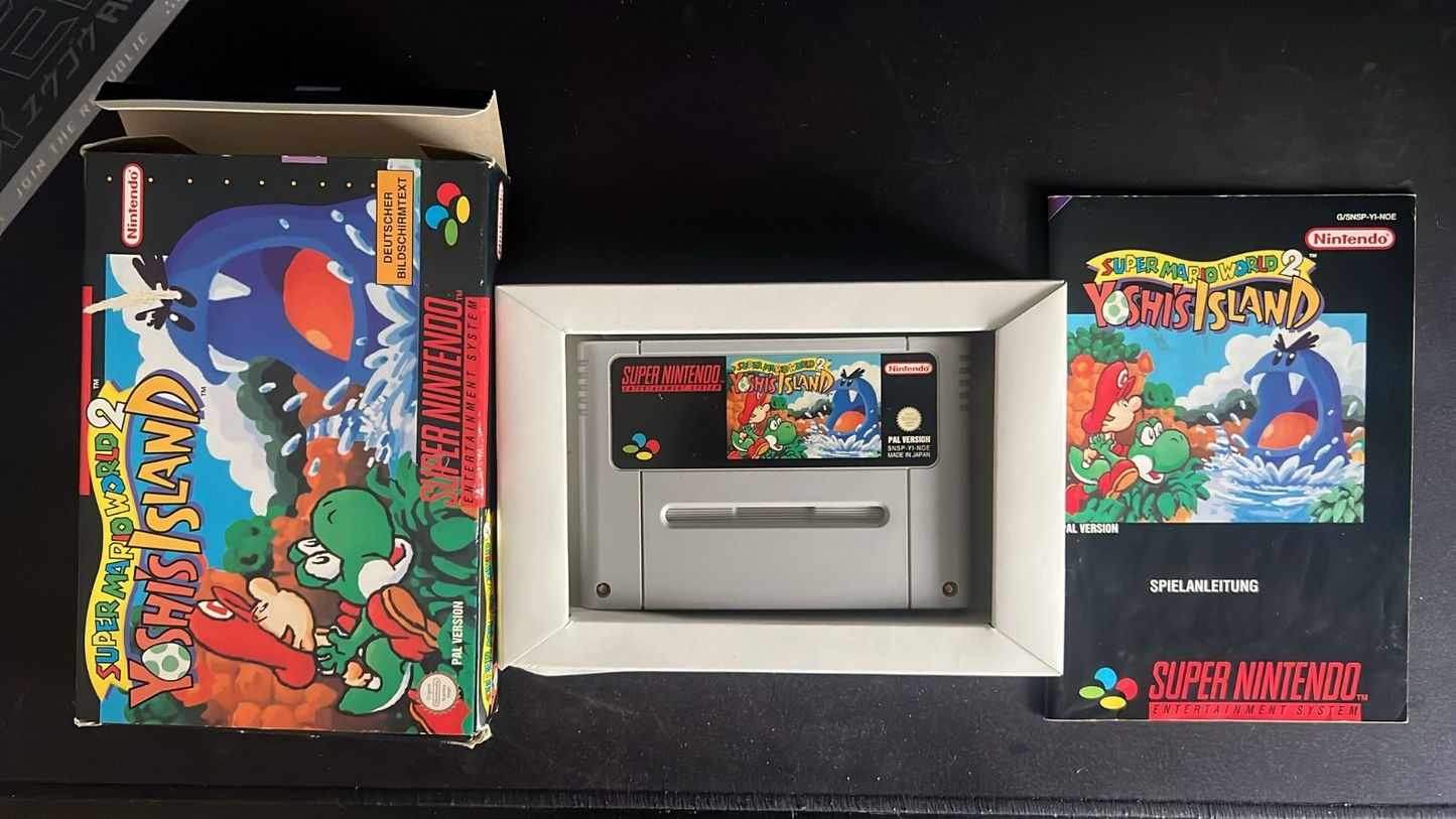 Super Mario World 2 Yoshis Island | SNES | OVP + Spielanleitung