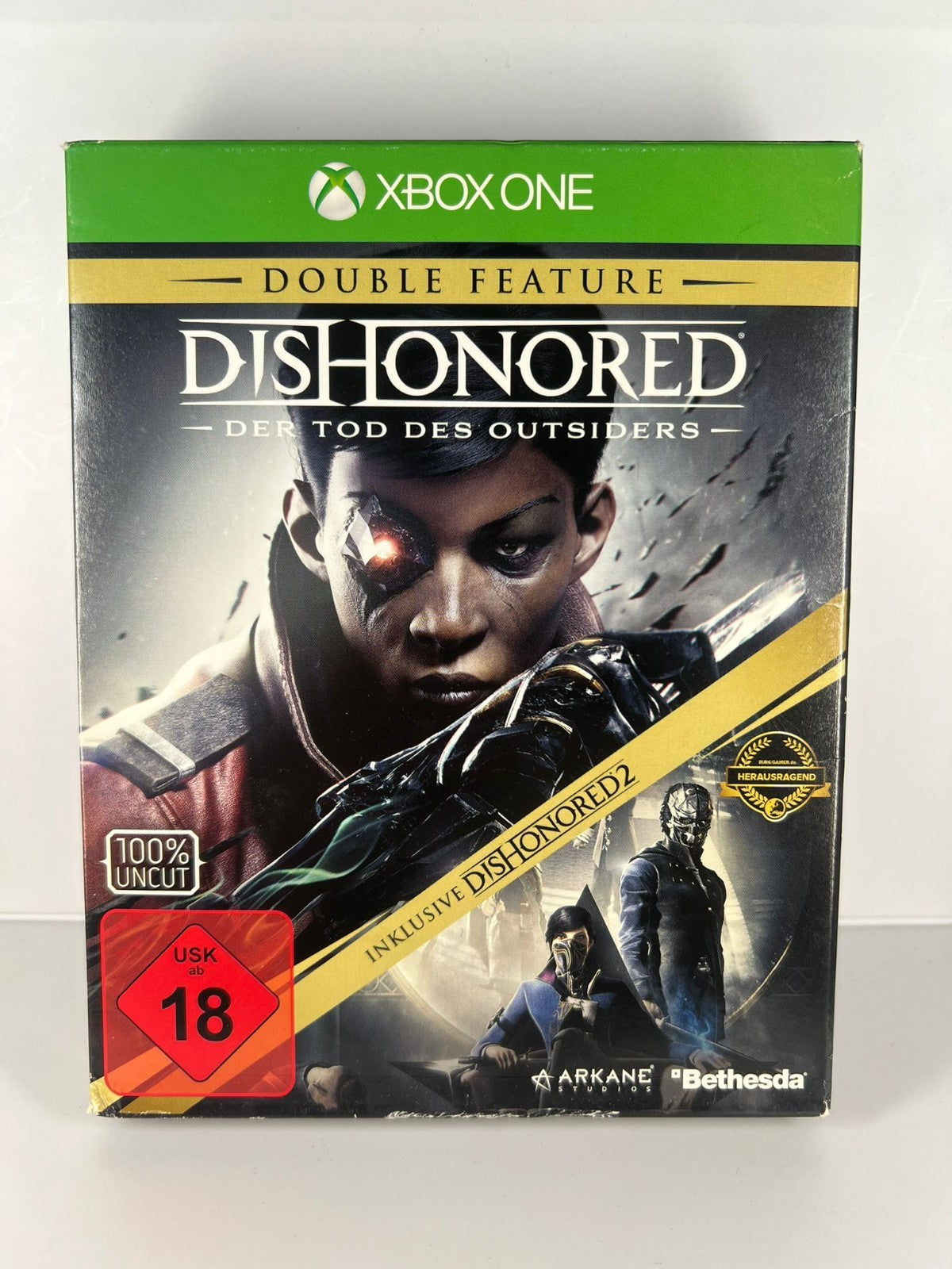 Dishonored Der Tod des Outsiders Double Feature - Xbox One TEIL Sealed