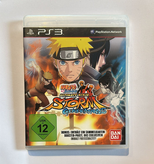 Naruto Shippuden Ultimate Ninja Storm Generations  | PS3 | Inkl. Anleitung