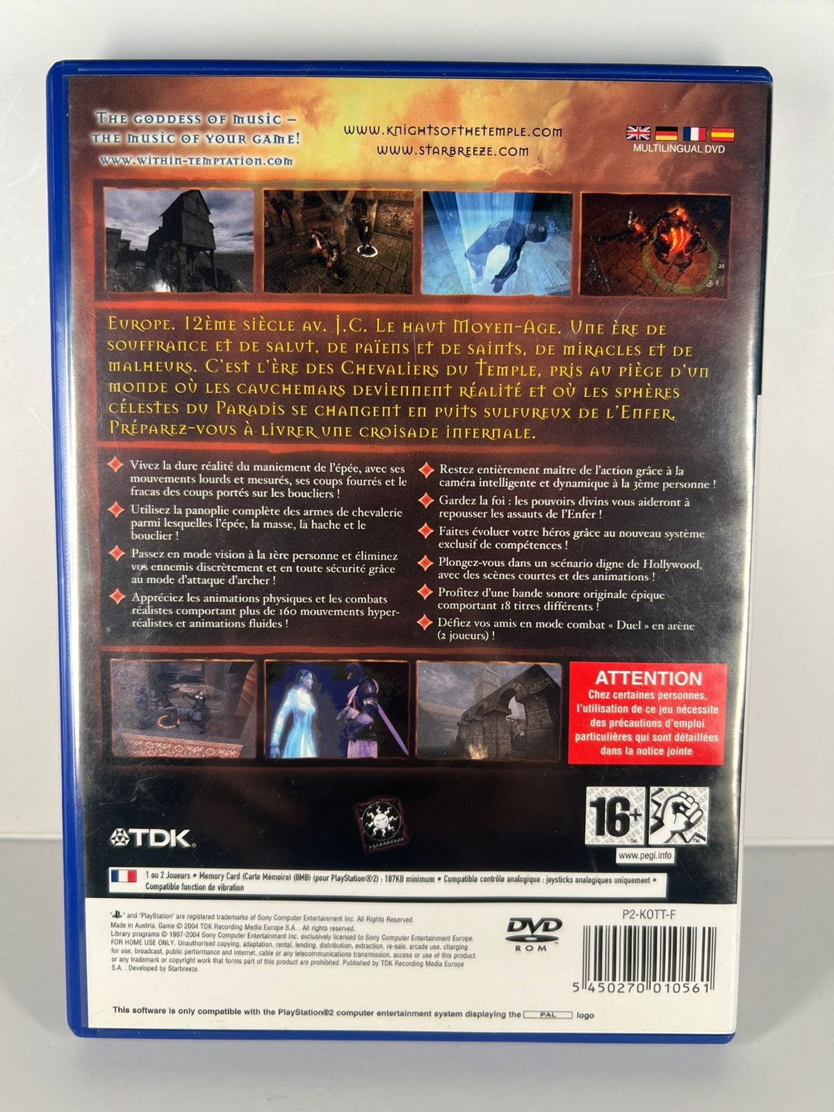 Knights of the Temple Infernal Crusade - PS2