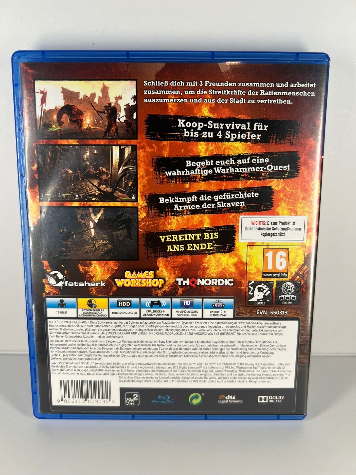 Warhammer The End Times Vermintide - PS4