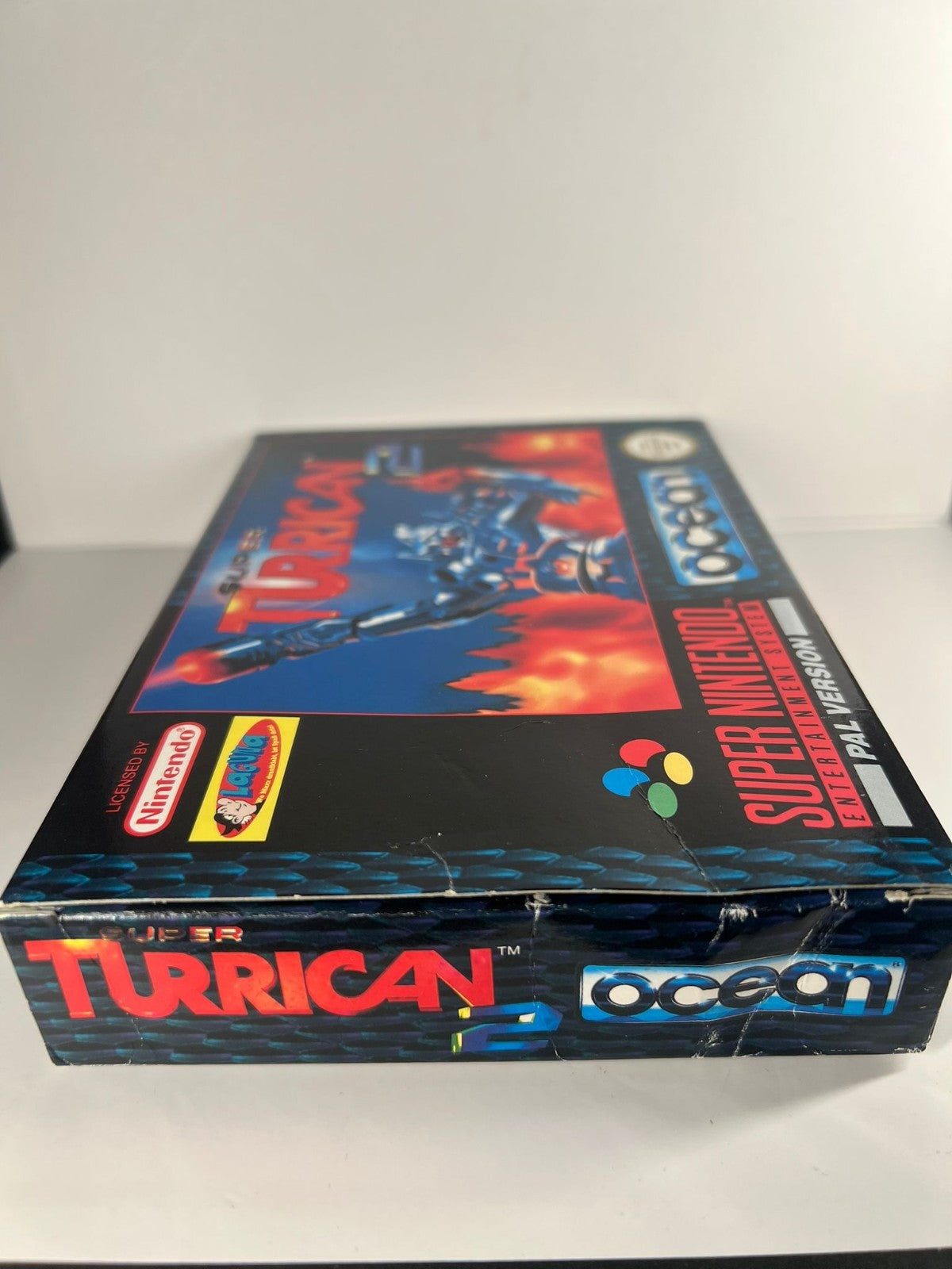 Super Turrican 2 - SNES - Super Nintendo Spiel (mit OVP) PAL - Ocean - Klassiker