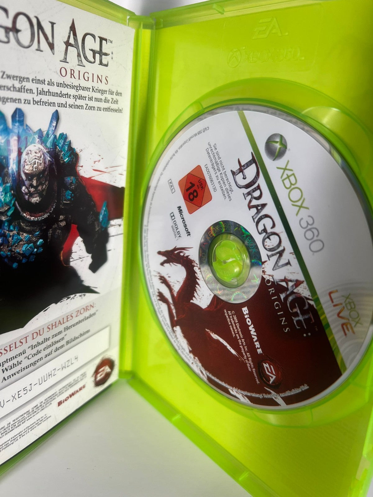 Dragon Age Origins - xbox 360