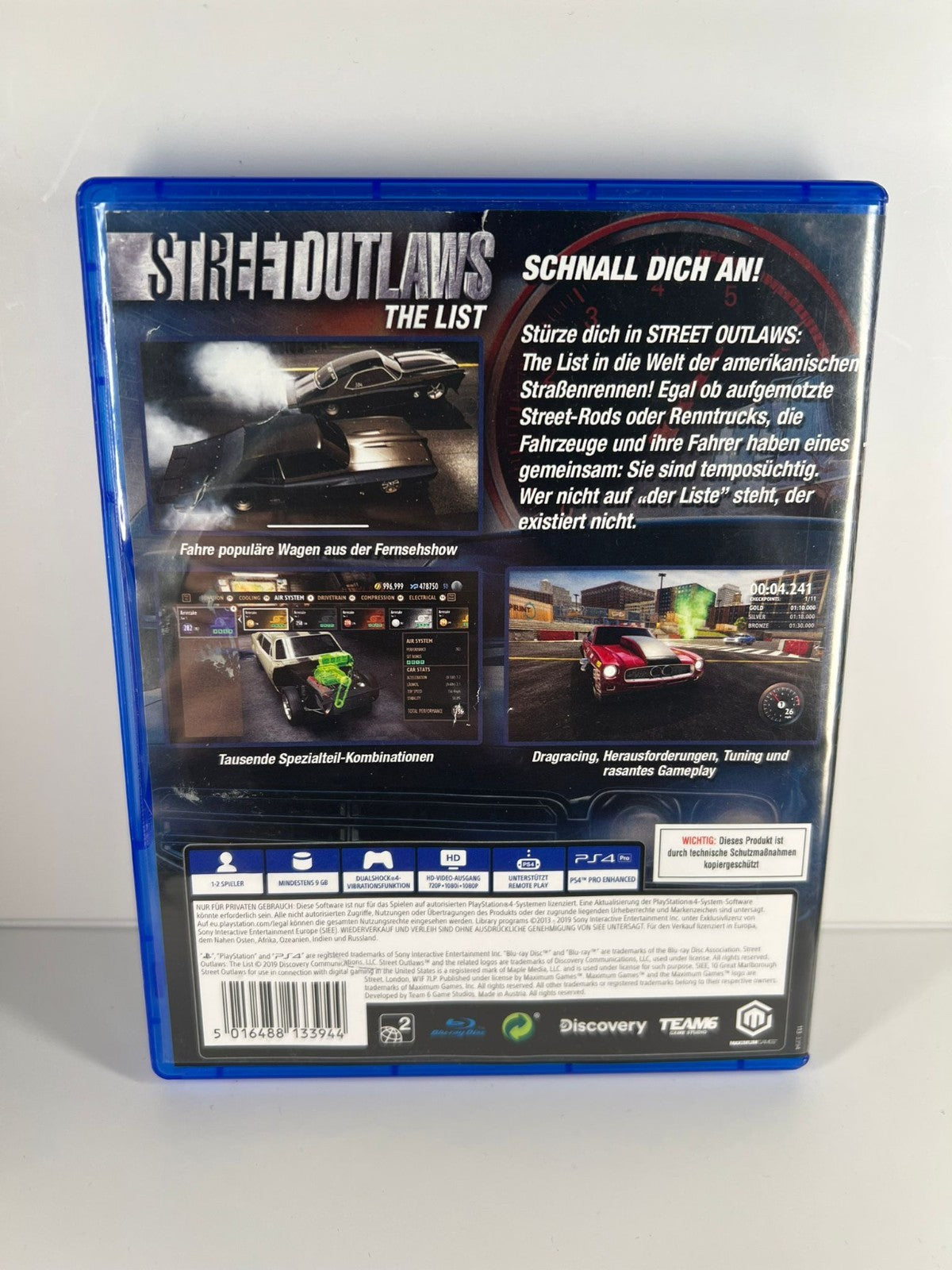 Street Outlaws The List - PS4