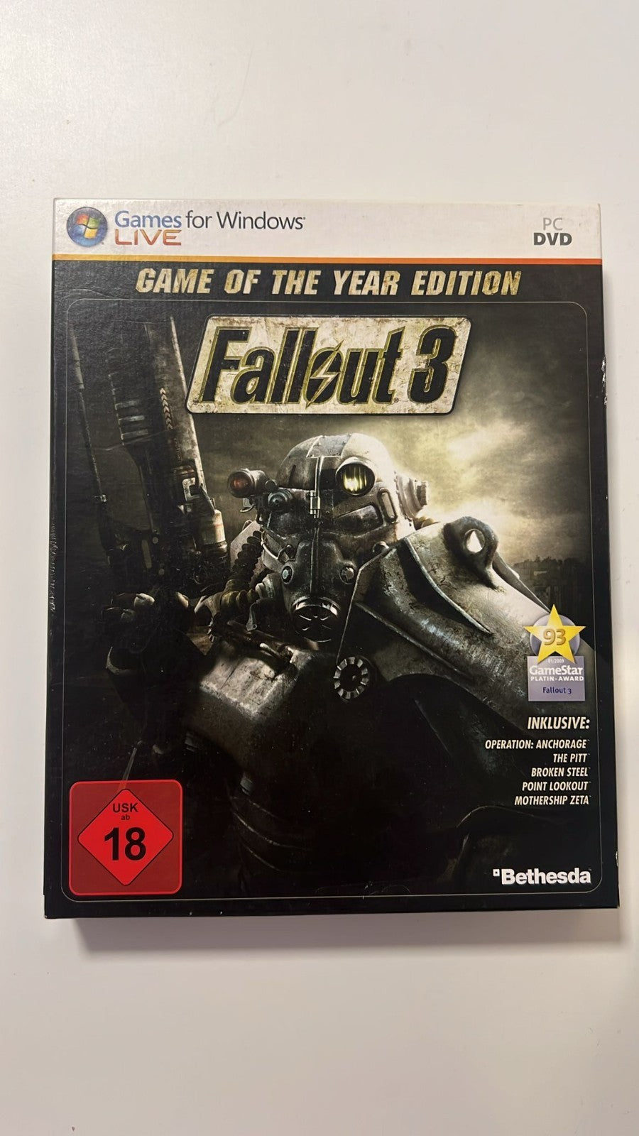 Fallout 3 Game of the year - PC