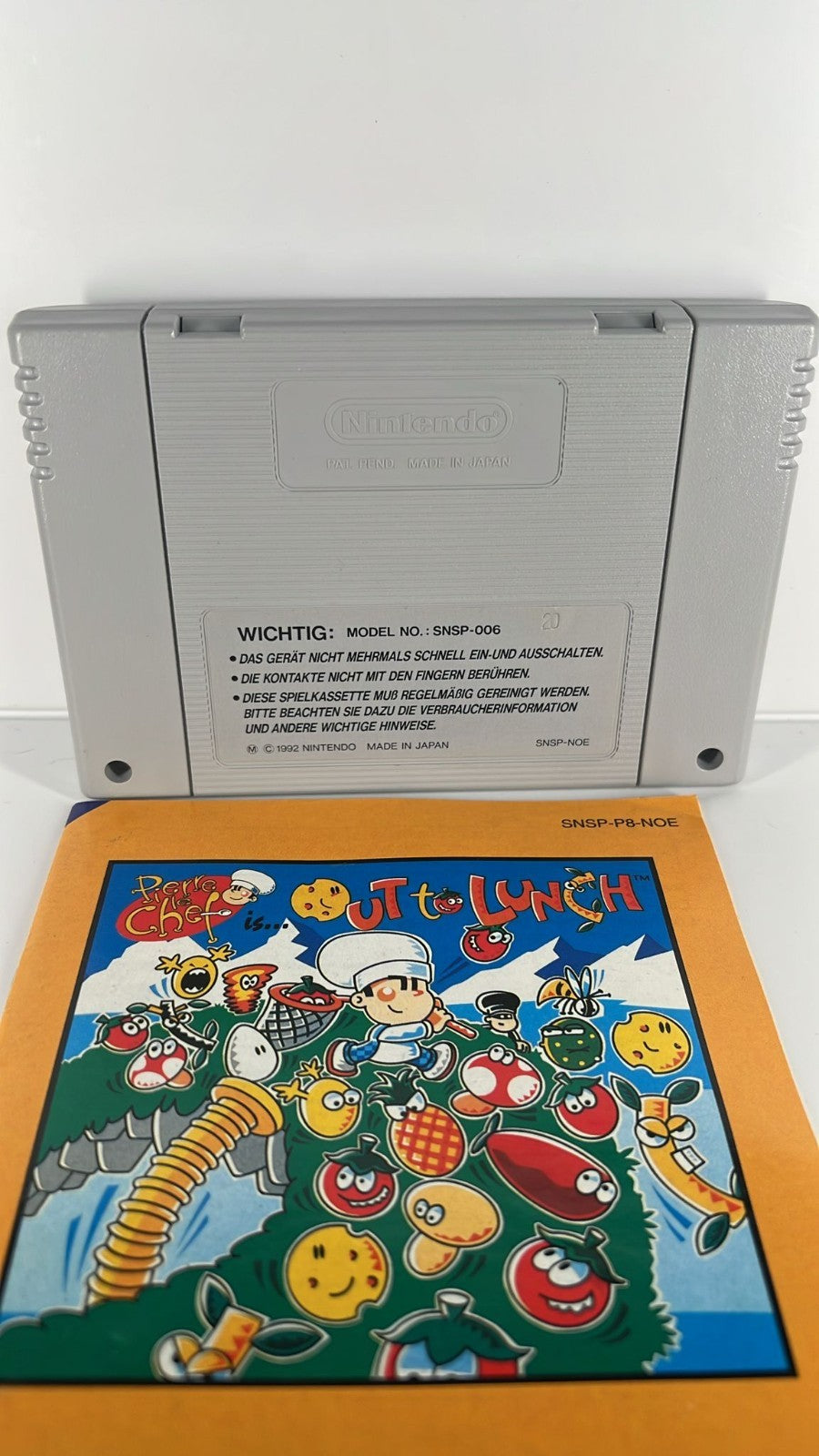 Pierre le Chef is out to lunch - SNES