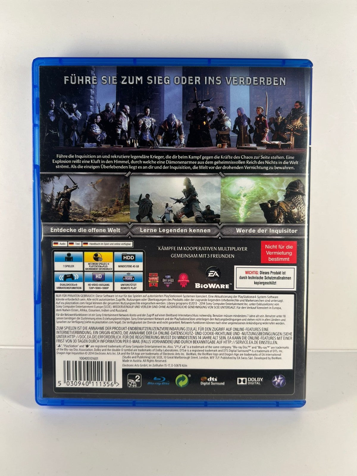 Dragon Age Inquisition - PS4