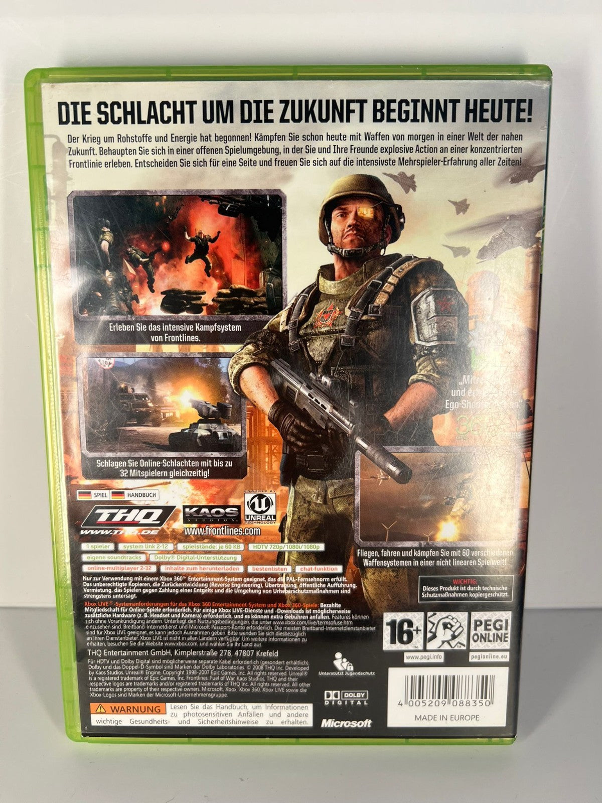 Frontlines Fuel of War - xbox 360