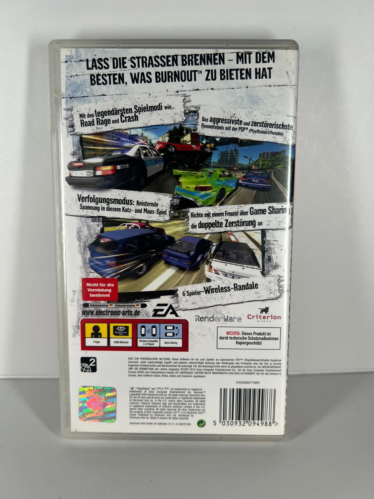 Burnout Legends - PSP