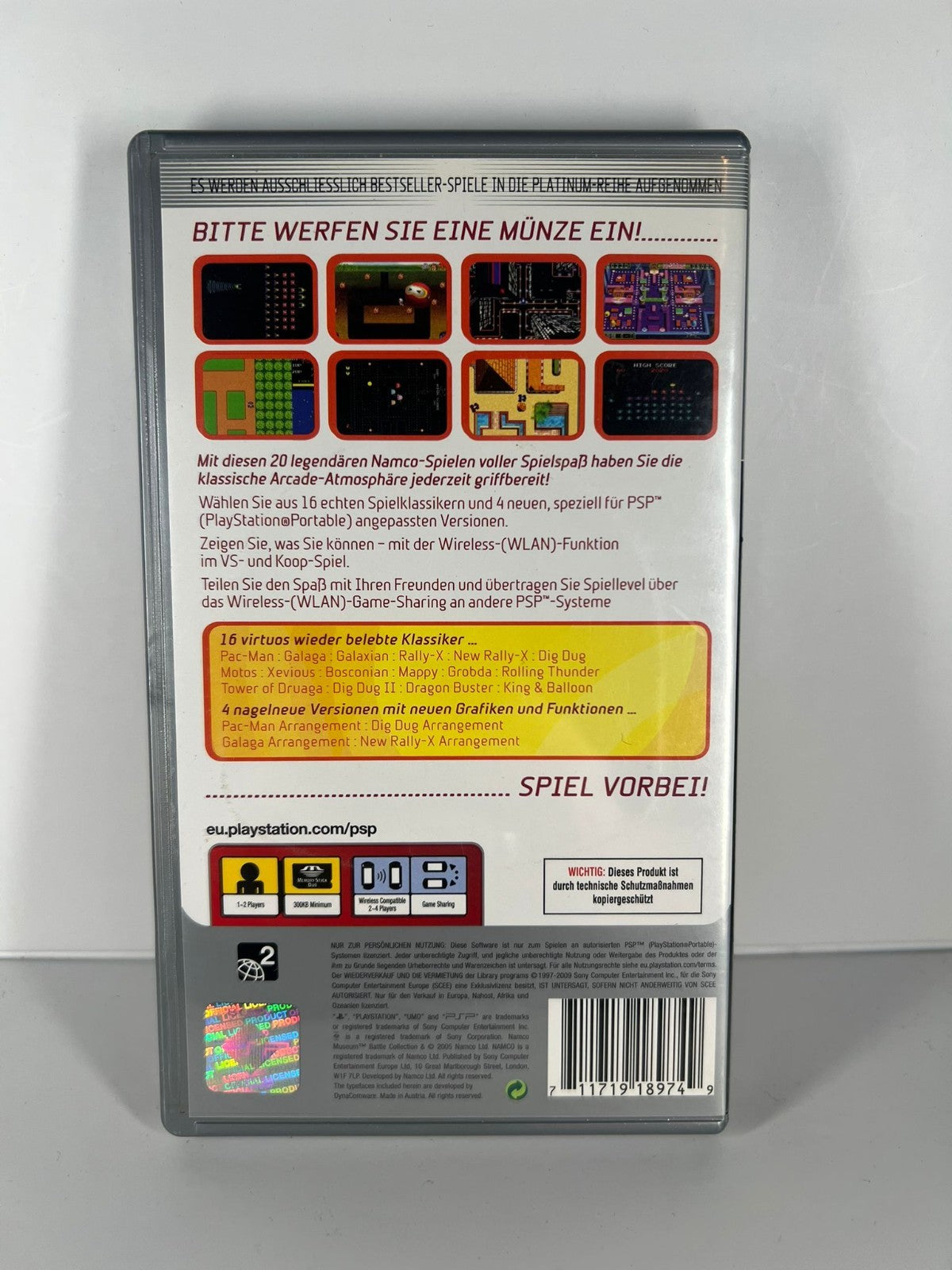 Namco Museum Battle Collection - PSP