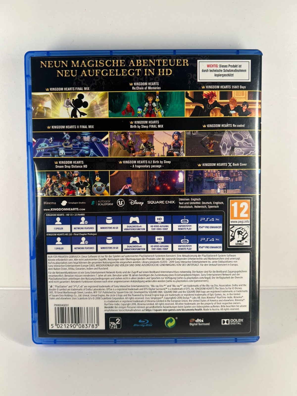 Kingdom Hearts The Story so Far - PS4